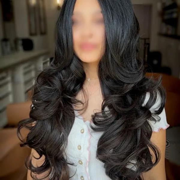 Hair work by Sierra Cone