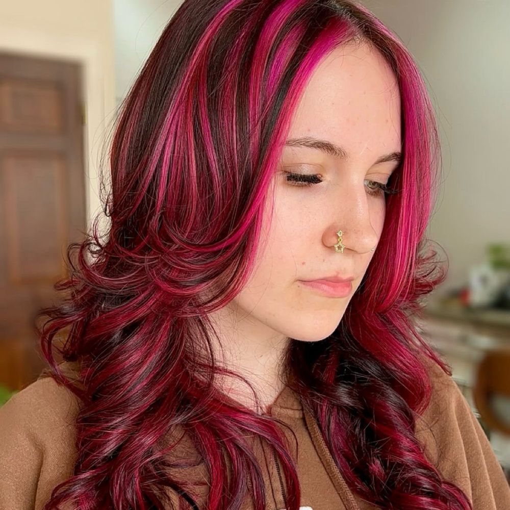 Hair work by Sierra Cone