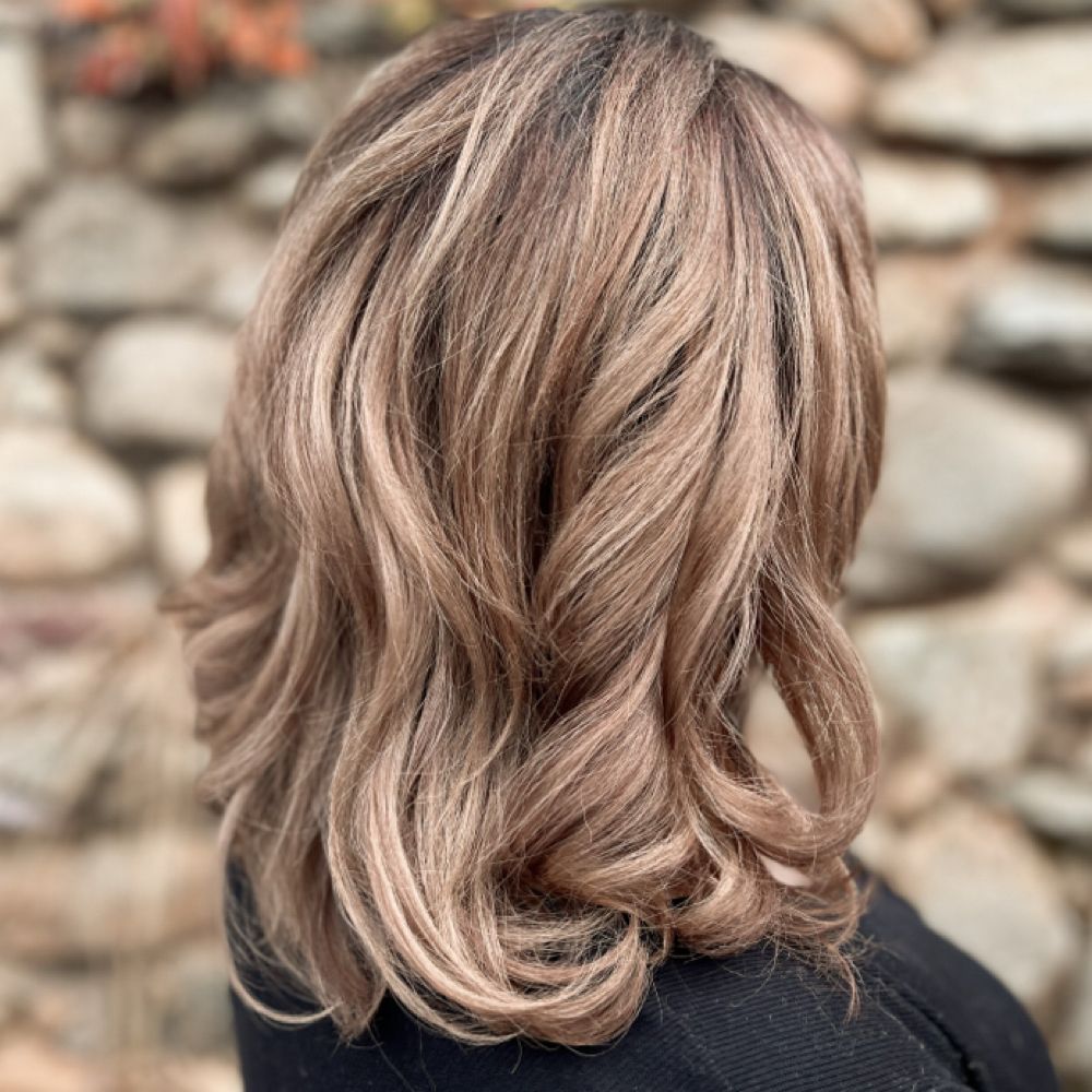Hair work by Sierra Cone